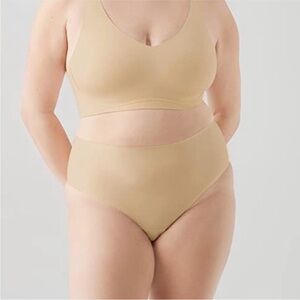NWT Bundle True Body High Rise Thongs Panties 3 Pack Multicolor XS-LG